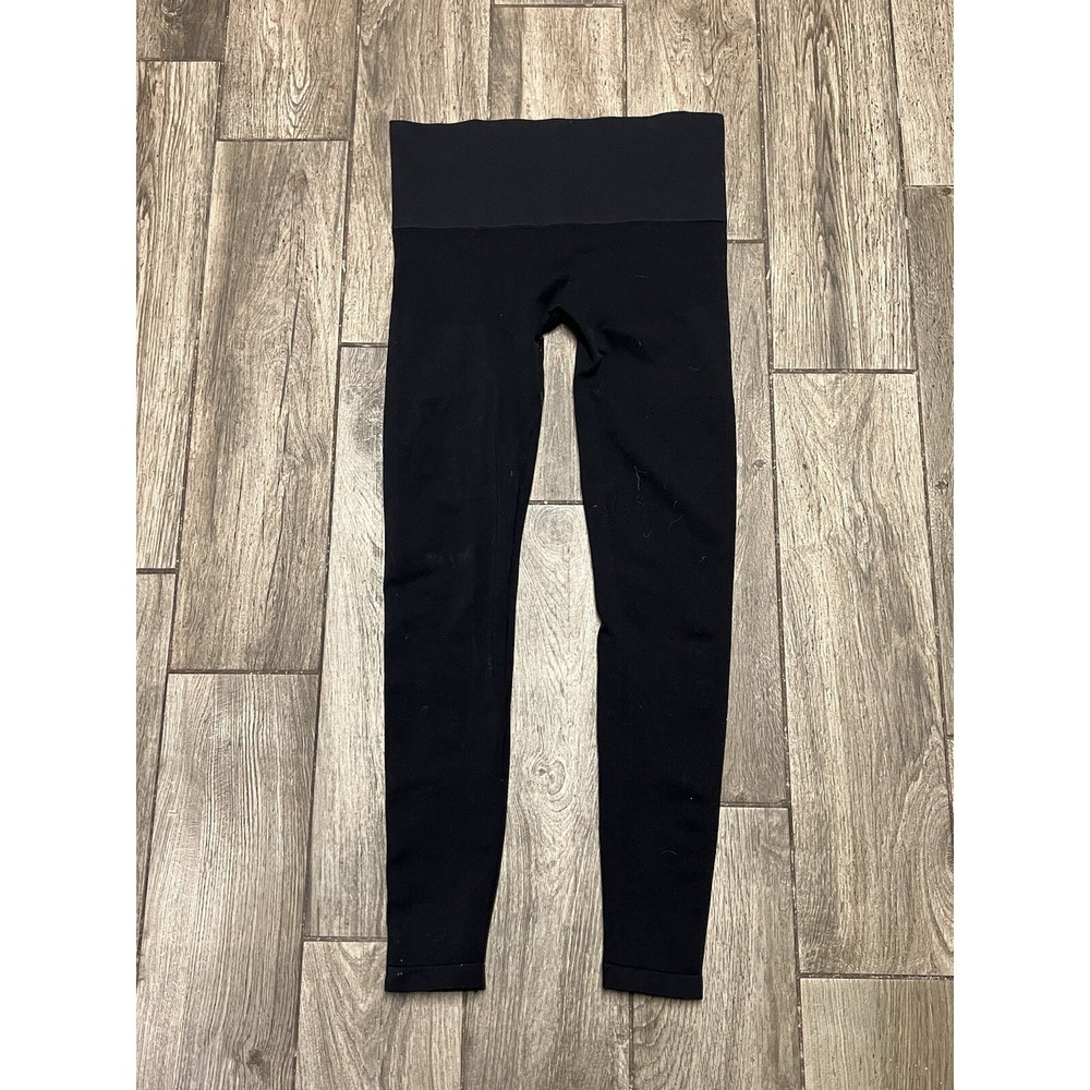 BLANQI Maternity Leggings Large Black Stretch Exercise Yoga Athleisure